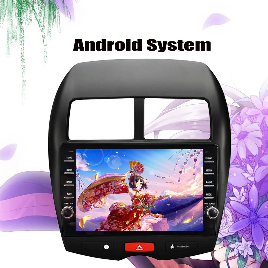 Автомагнитола на Android 10 0 мультимедийный плеер 2 din dvd GPS для Mitsubishi ASX 2010 2017 2018 2019