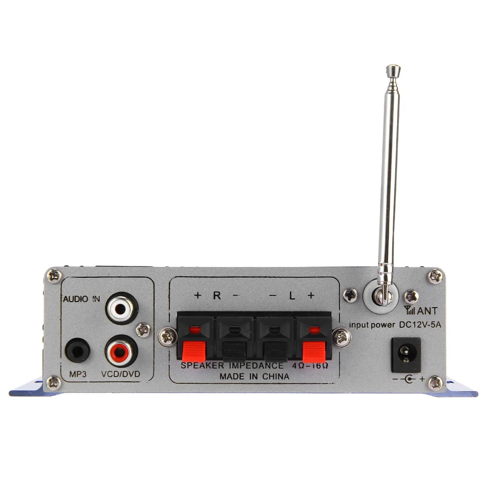 Hi Fi Цифровой Авто Стерео Мощность усилитель светодиодный режим звука аудио