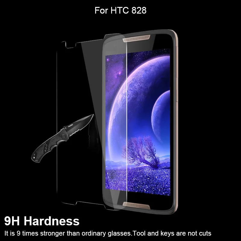 Для HTC Desire 828 825 Защитная пленка для переднего стекла One M10 S9 U11 Простая установка