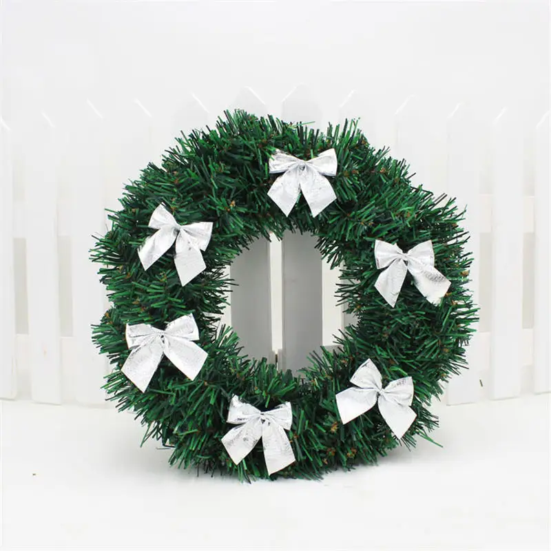 

Sale 12 Pcs/Set New Xmas Bowknot Ornament Party Hanging Decoration Wedding Festival Christmas Tree Decor