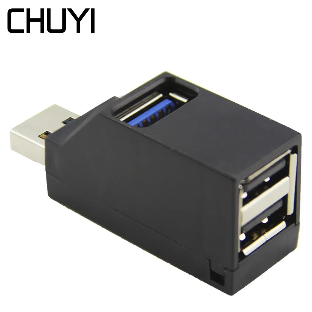 Беспроводной мини концентратор CHUYI с 3 портами USB 2 0 и USB|USB-хабы| |