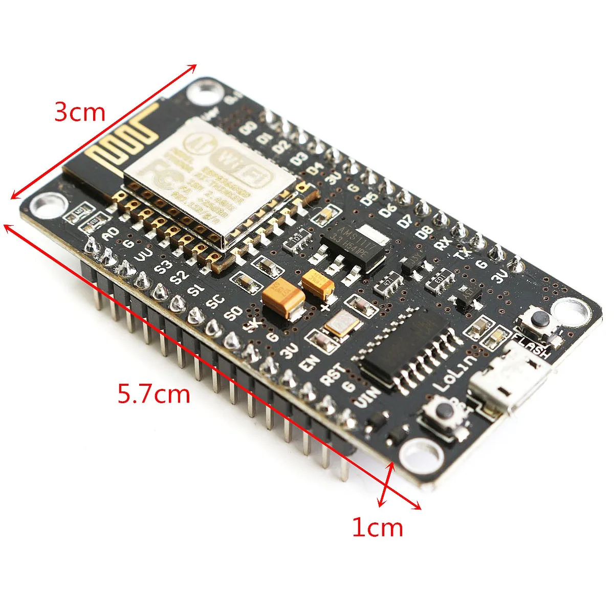 Беспроводной модуль разработки LEORY для NodeMcu Lua CH340G V3 на основе ESP8266 WIFI Интернет