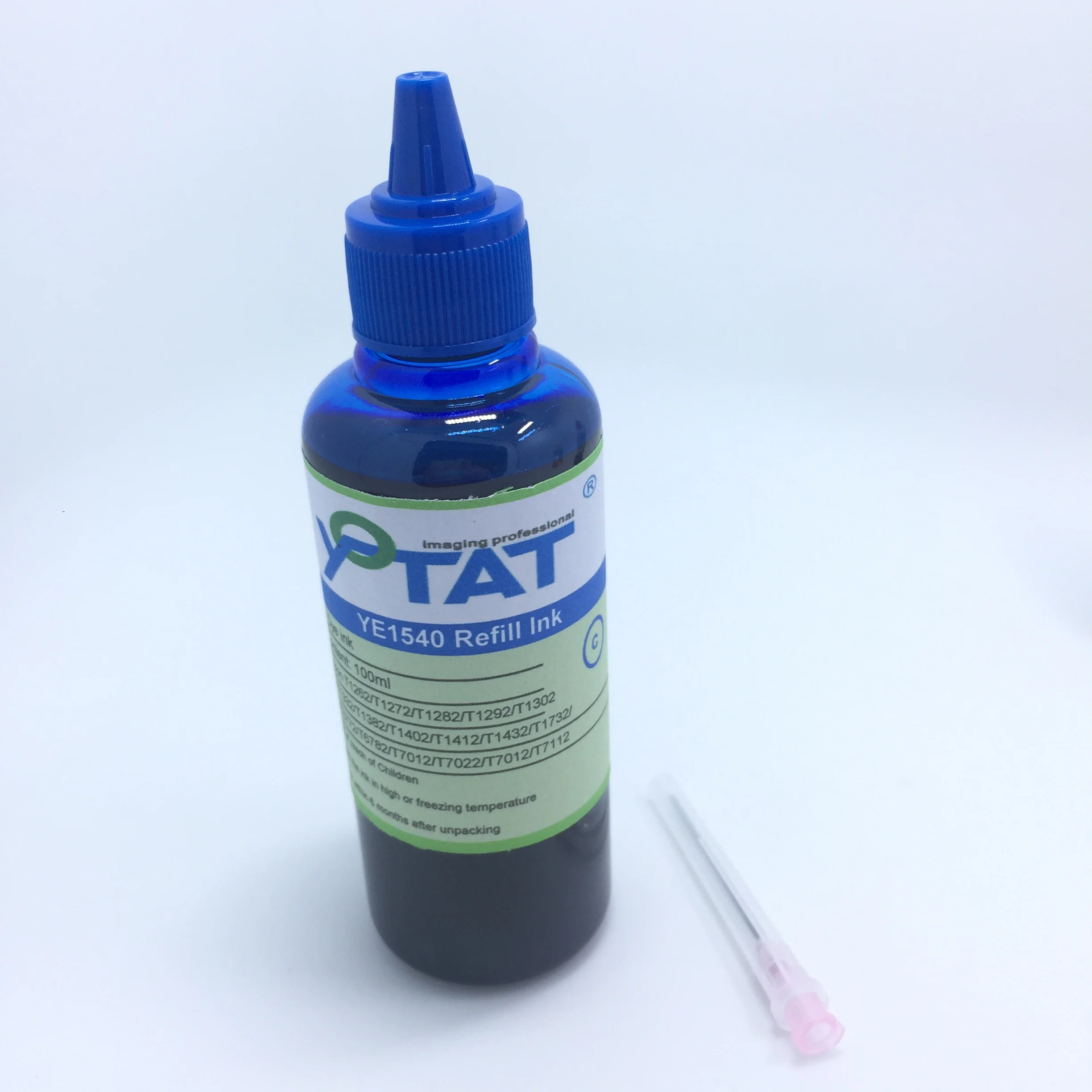 Чернила YOTAT 100 мл для заправки совместимые с Epson T1261 T1271 T1281 T1291 T1301 T1321 T1331 T1351 T1361 T1371