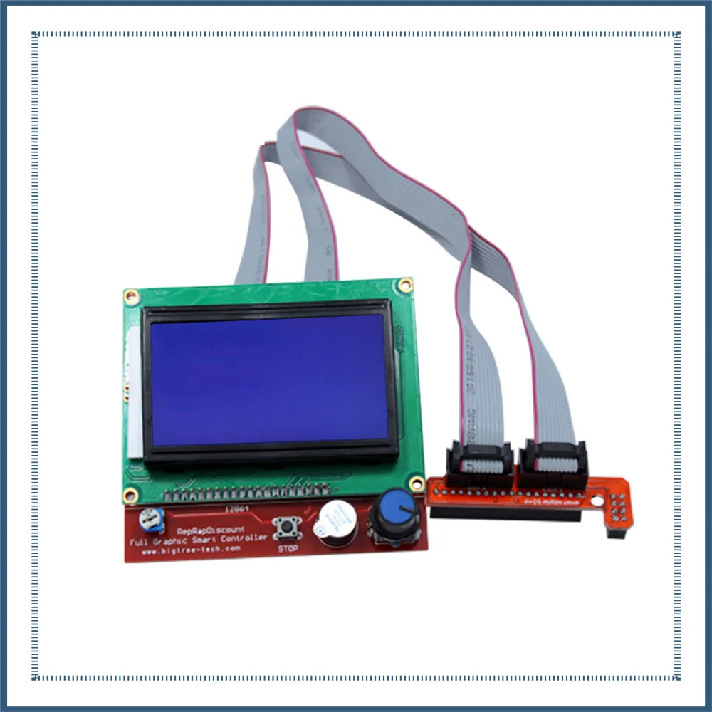 Funcolor ЖК дисплей Смарт материнская плата RAMPS1.4 Дисплей монитор синий Экран