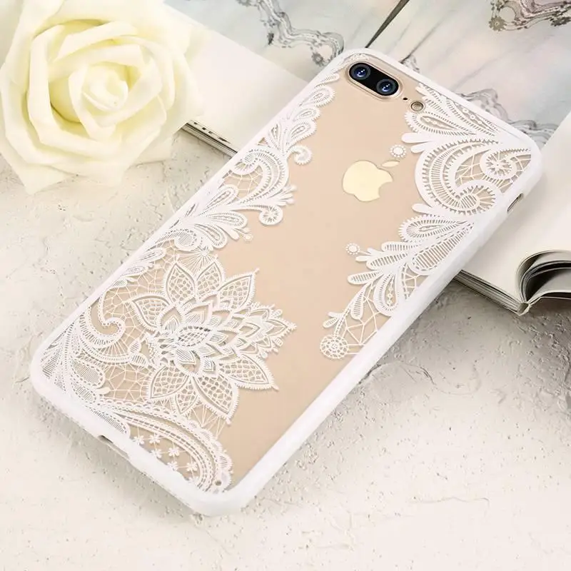 Чехол KISSCASE с цветочным кружевом для iphone 11 чехол 11pro max чехлы iPhone 7 5 6 6s X 8|Бамперы| |