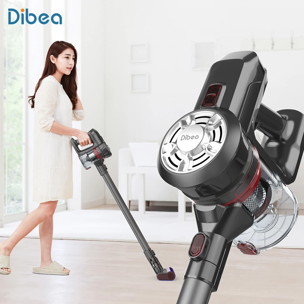 Dibea V008 Портативный 2 в 1 беспроводной пылесос мульти этапа циклонный сепаратор