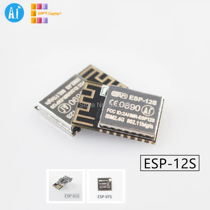 

AIoT module ESP8266 serial to WiFi wireless transparent transmission ESP-12S/01S/07S