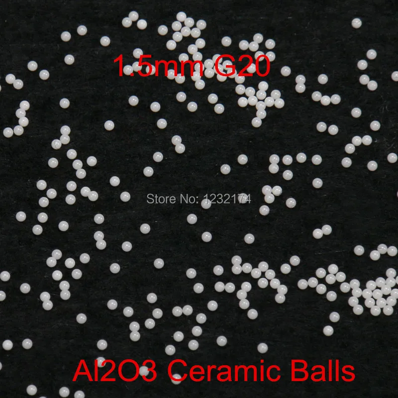 

1,5 мм 1,2 мм оксид алюминия керамический шар 1,3 мм Si3N4