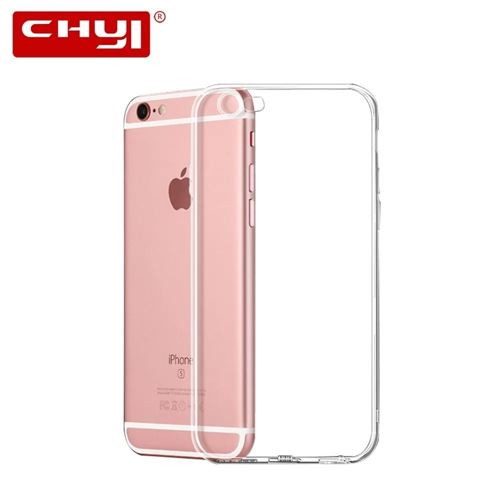 Прозрачный чехол для телефона IphoneX XR XS/MAX Iphone 7 6 8 S Plus Нескользящие мягкие
