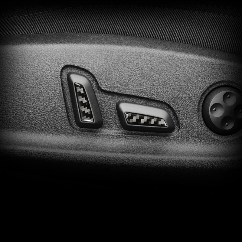 Аксессуары для Audi a4 b9 RS4 S4 отделка салона регулировка сиденья из углеродного