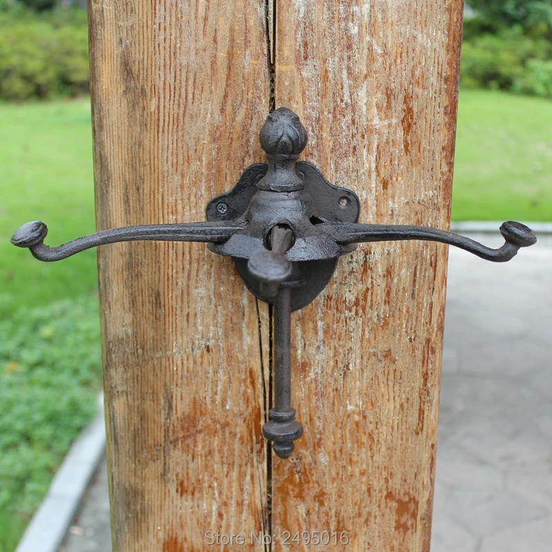 Креативные чугунные настенные крючки Co-Op ржавчины | Дом и сад
