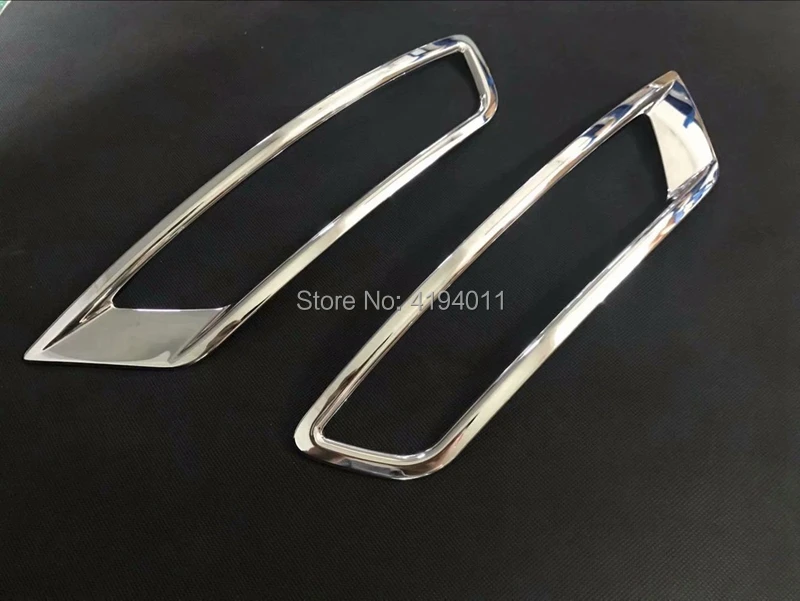 For Mazda CX8 CX-8 2017 2018 2019 ABS Chrome Exterior Rear Fog Light Lamp Cover Trims Tail Foglight Garnish 2Pcs/set Auto Part | Автомобили