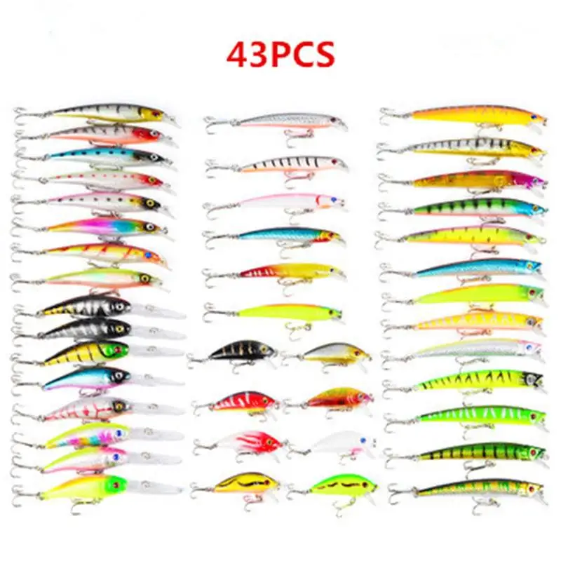 

Рыболовная приманка Weimostar, в ассортименте, 43 шт