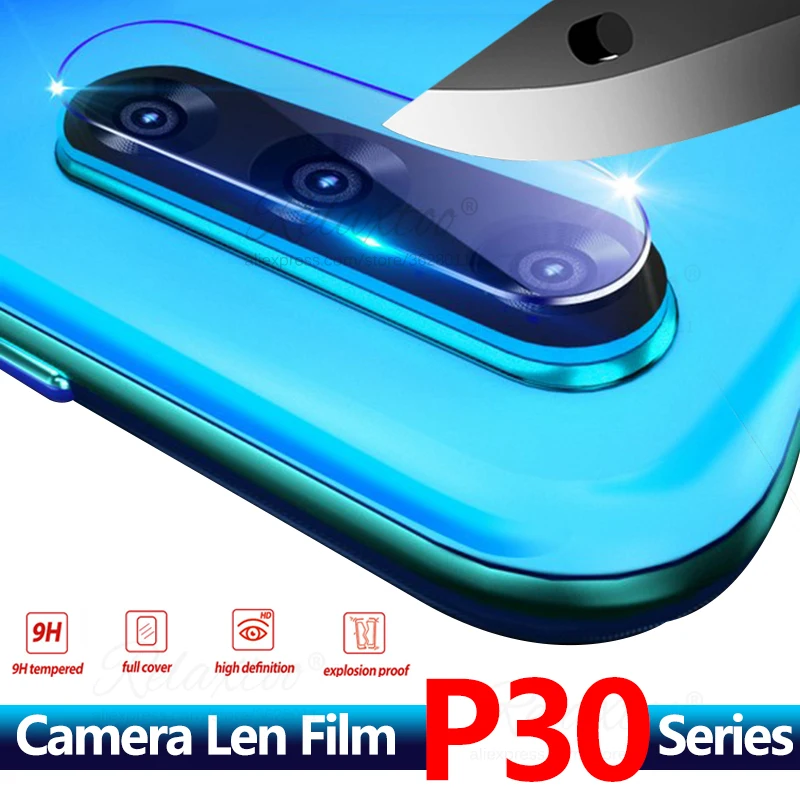 Защитная пленка для объектива задней камеры закаленное стекло HuaWei P30 Lite p 30 pro p30