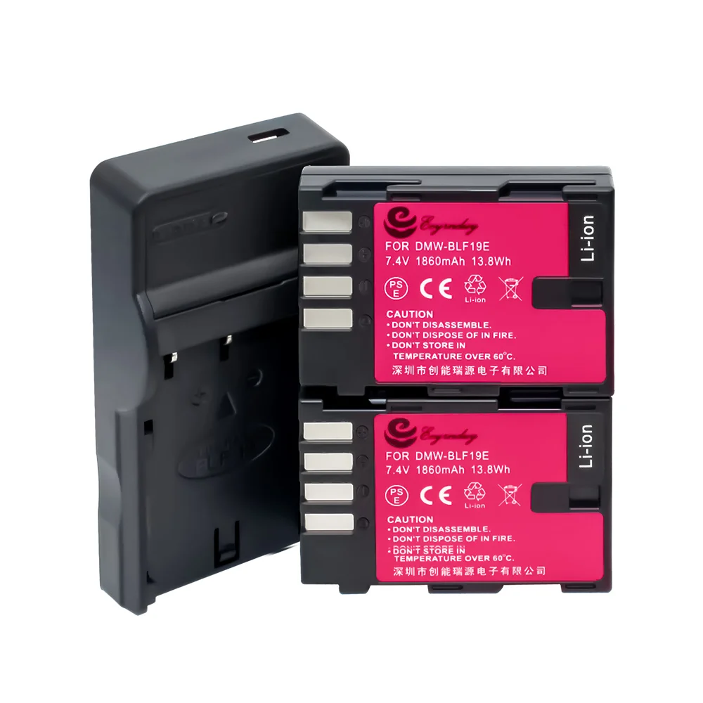 DMW BLF19 BLF19E цифровой литий ионный 2 шт зарядное устройство набор для Panasonic Lumix DMC GH3