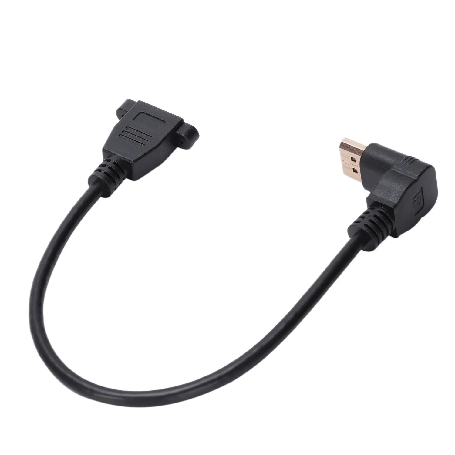 Кабель Displayport папа Мама 2 0 Версия 30 см (1 фута) позолоченный 90 градусов Dp мама с