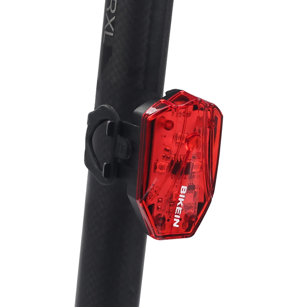 USB аккумуляторная Хвостовая велосипедная фара задний свет Предупреждение