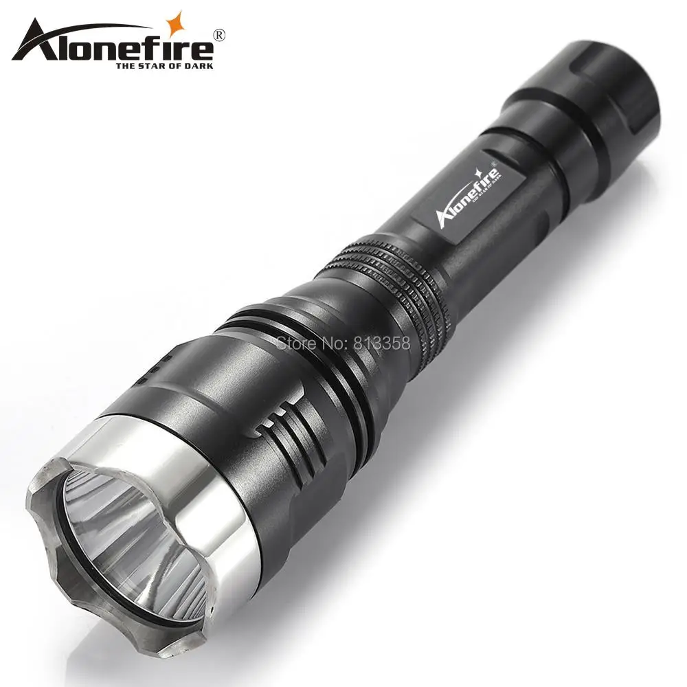 AloneFire X570 мощный светодиодный фонарик XML-T6 тактический фонарь 1 Режим