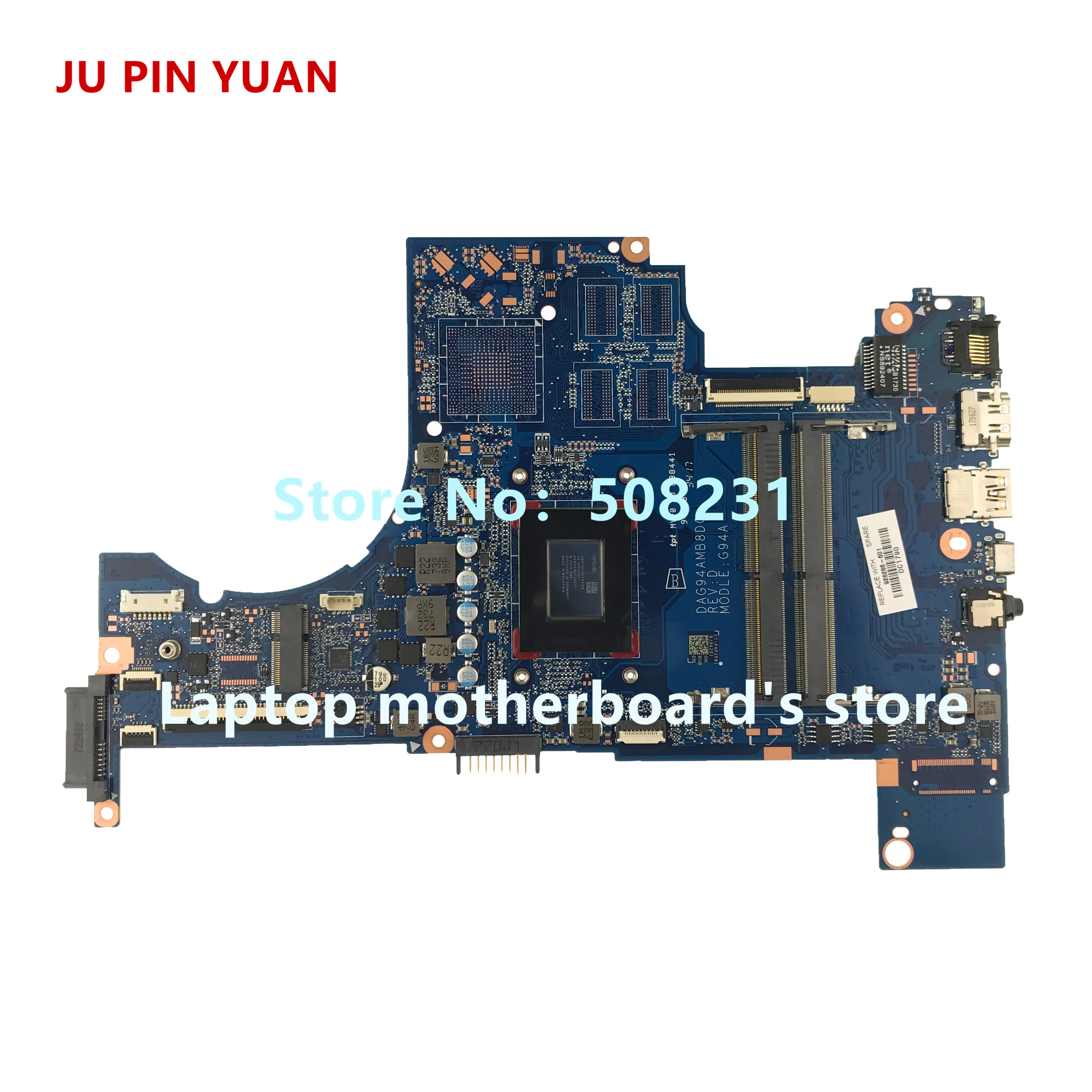 

Материнская плата DAG94AMB8D0 926286-601 для ноутбука HP PAVILION 15-CD 15Z-CD
