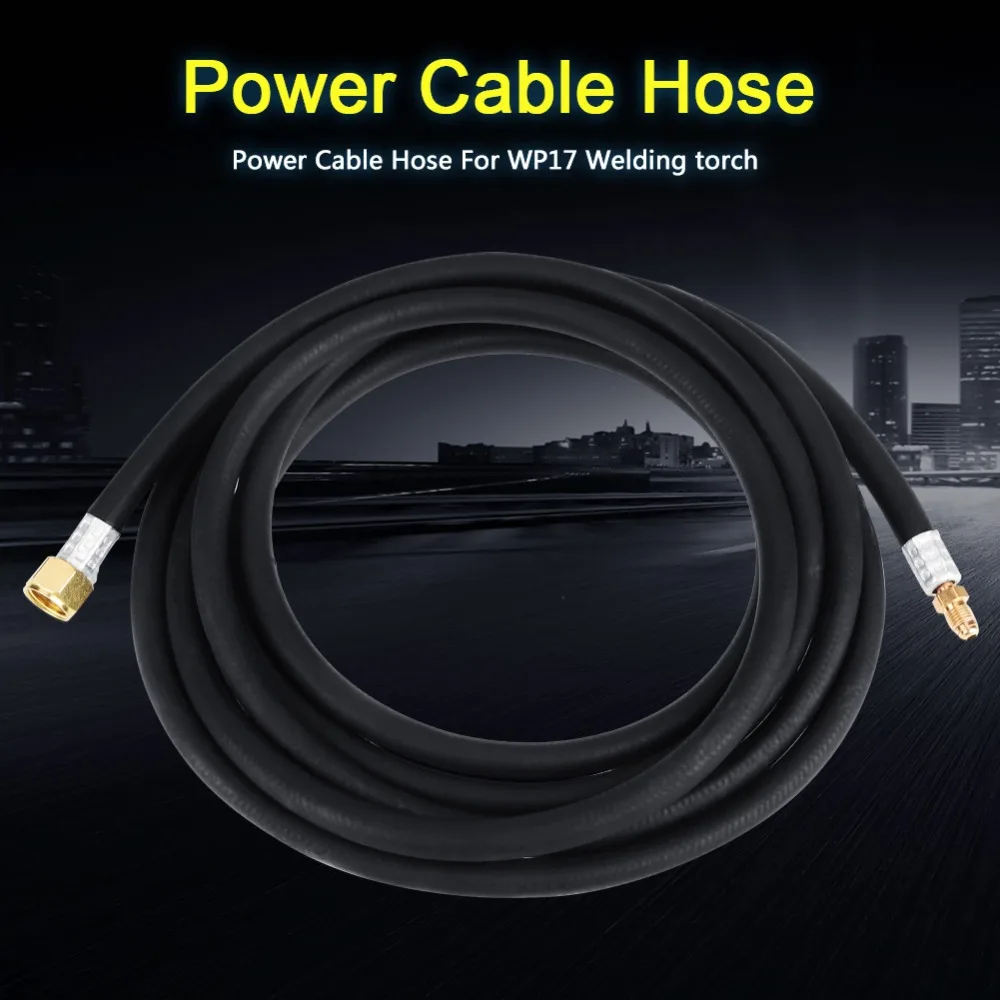 

3.7 Meter M16*1.5 Power Cable Rubber Hose Replacement For WP17 Welding Torch Hot Sale