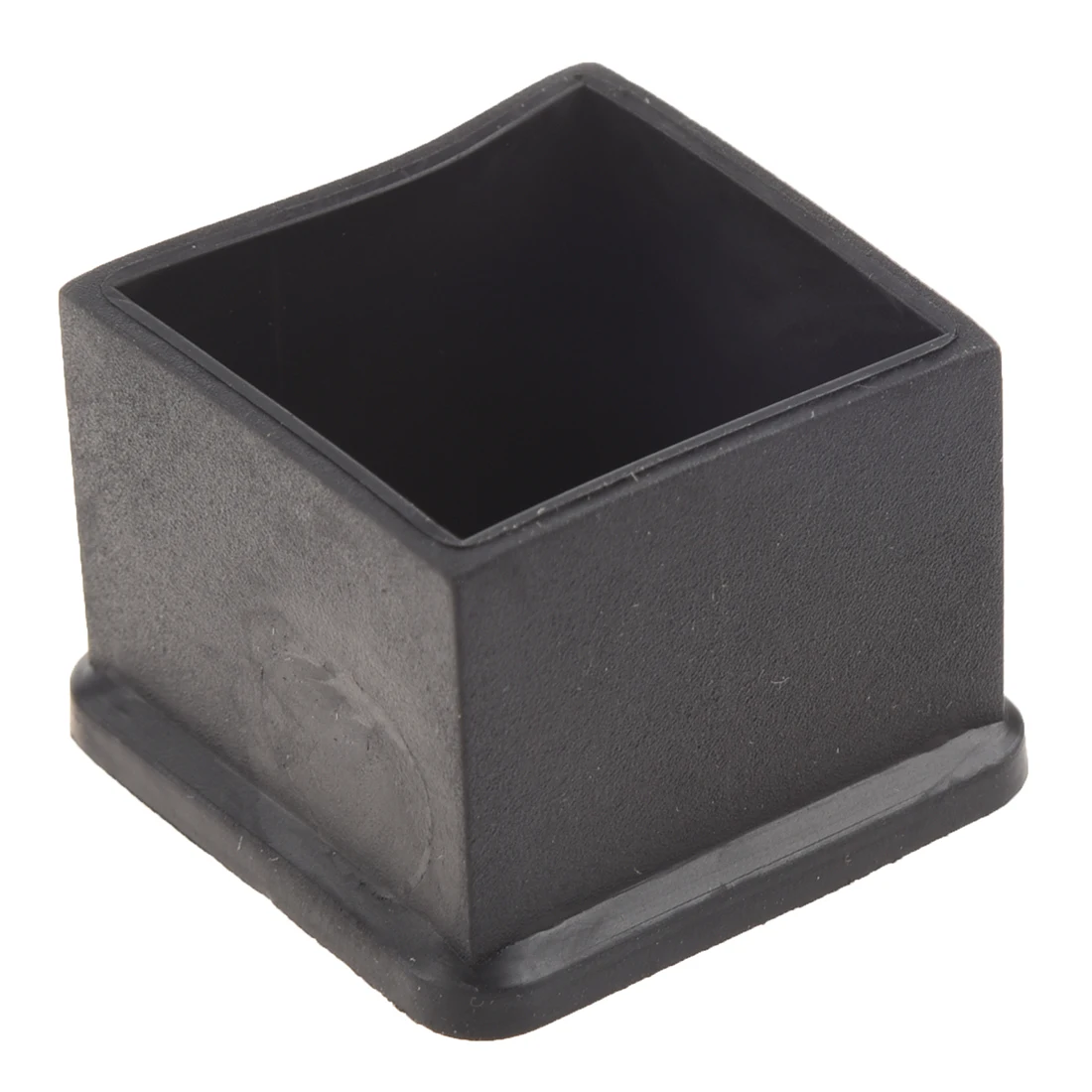 Promotion! 15Pcs Black Rubber 30mmx30mm Square Chair Foot Cover Leg Caps Table | Мебель