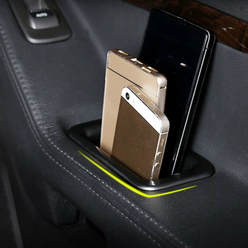 2pcs Front Door Handle Storage Box Bin For Ford Explorer 2011 - 2015 Container Tray Cup Holder Car Organizer 2012 2013 2014 | Автомобили и