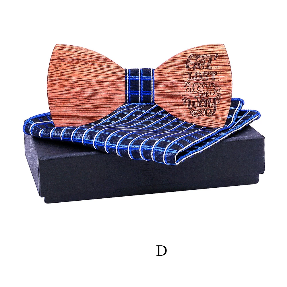 2019 Новое поступление ручной работы деревянный костюмная галстук бабочка мужской