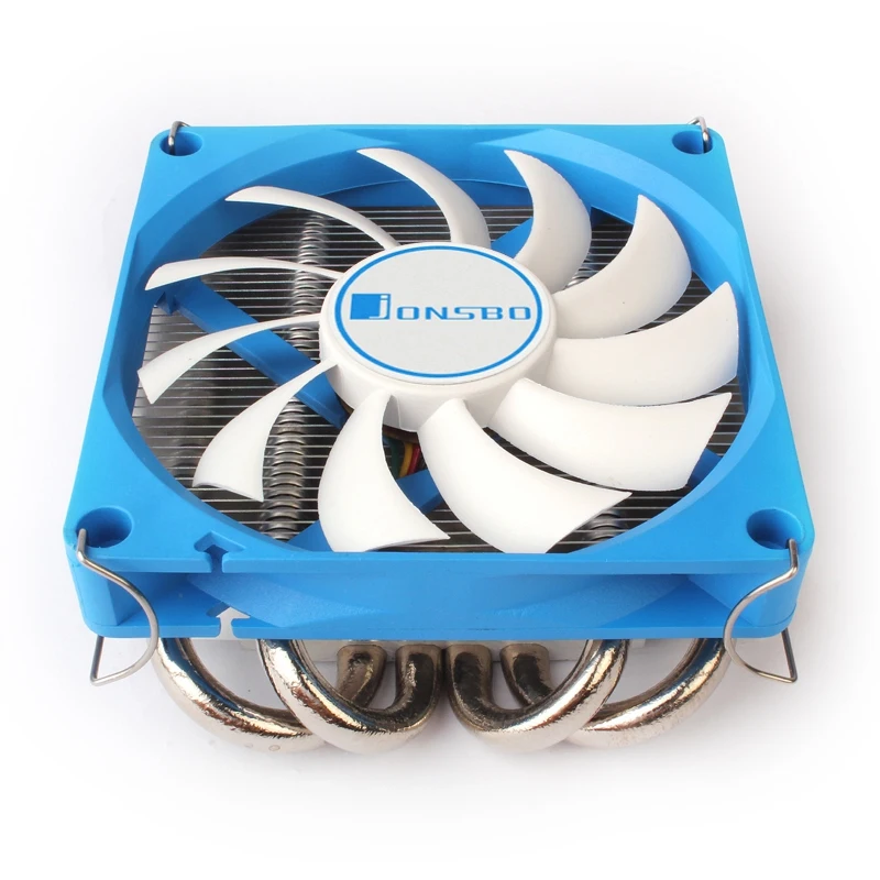 LICE Jonsbo Hp 400 4 тепловые трубы понижающее давление ЦП радиатор 9 см бесшумные