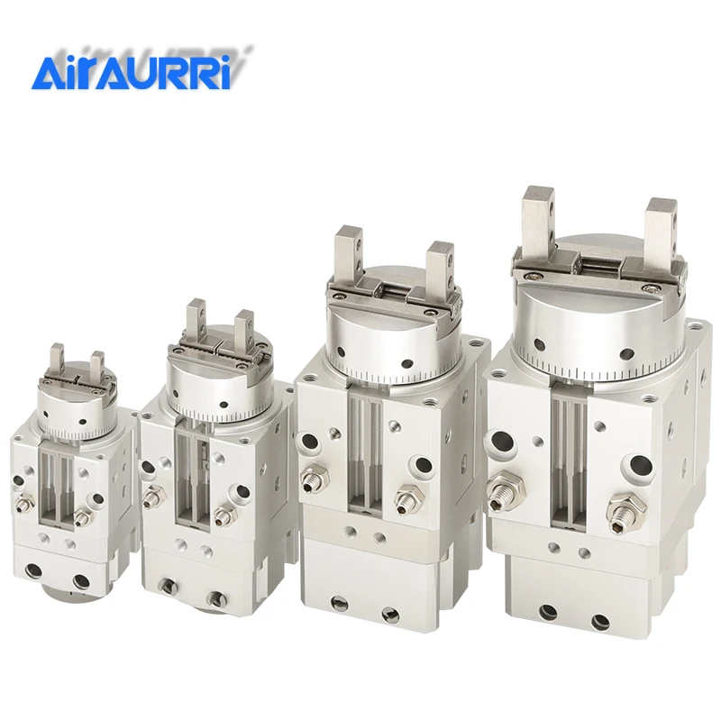 MRHQ 10D 90S 16D 180S/20D/25D SMC Поворотный захват 2 пальца цилиндрический вращающийся