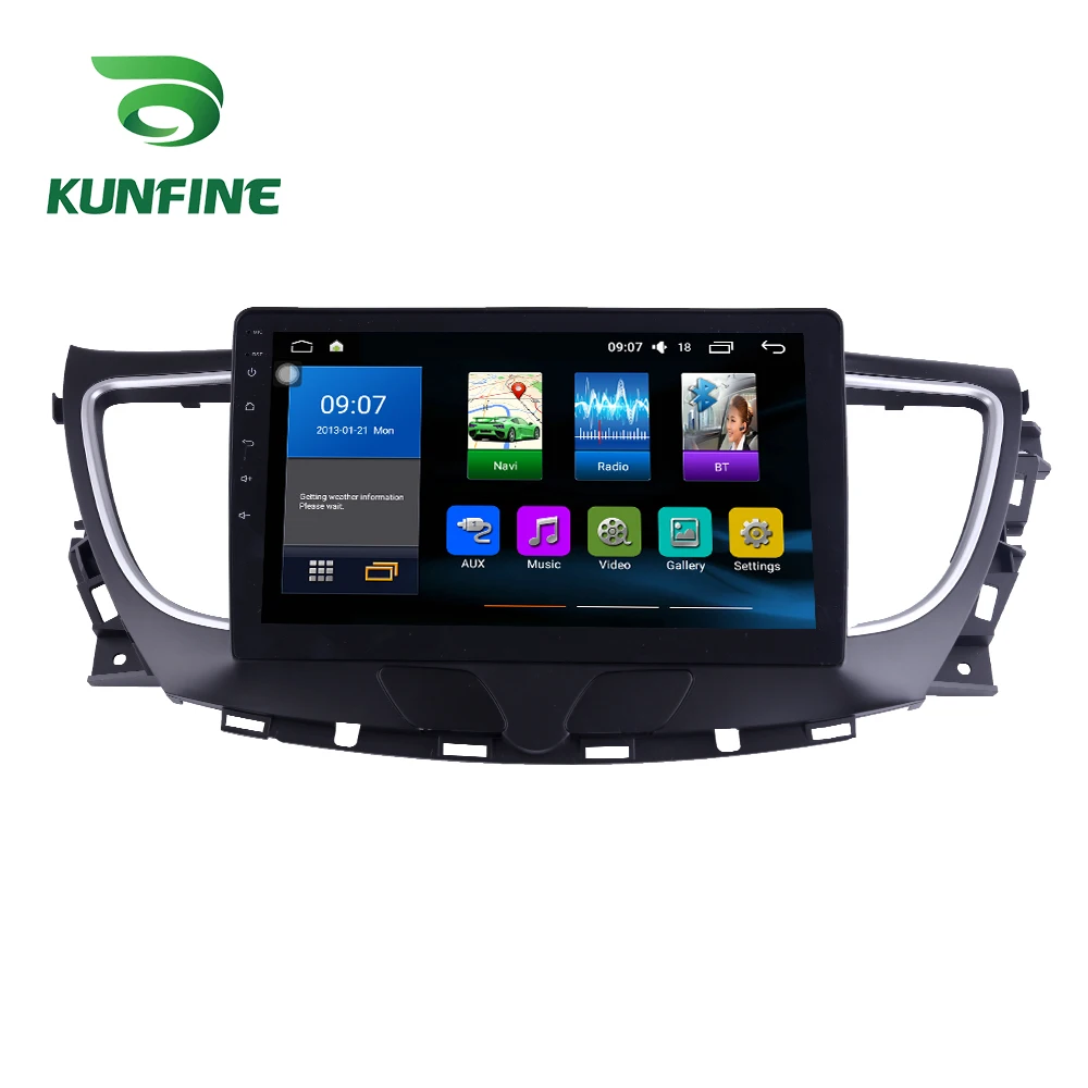 Восьмиядерный 1024*600 Android 8 1 автомобильный DVD GPS навигационный плеер Deckless стерео для