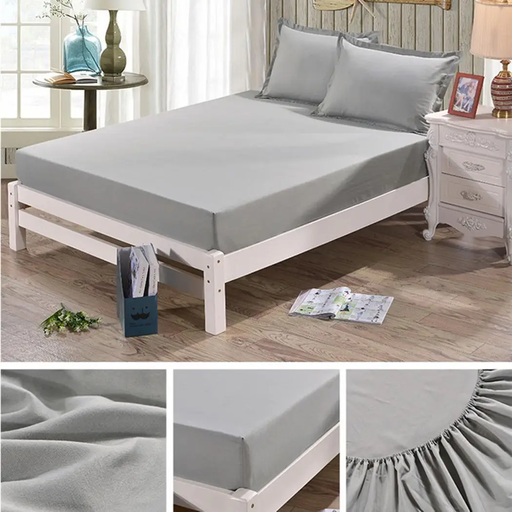 Прочный практичный мягкий дышащий Удобный однотонный домашний дом спальня 1 x