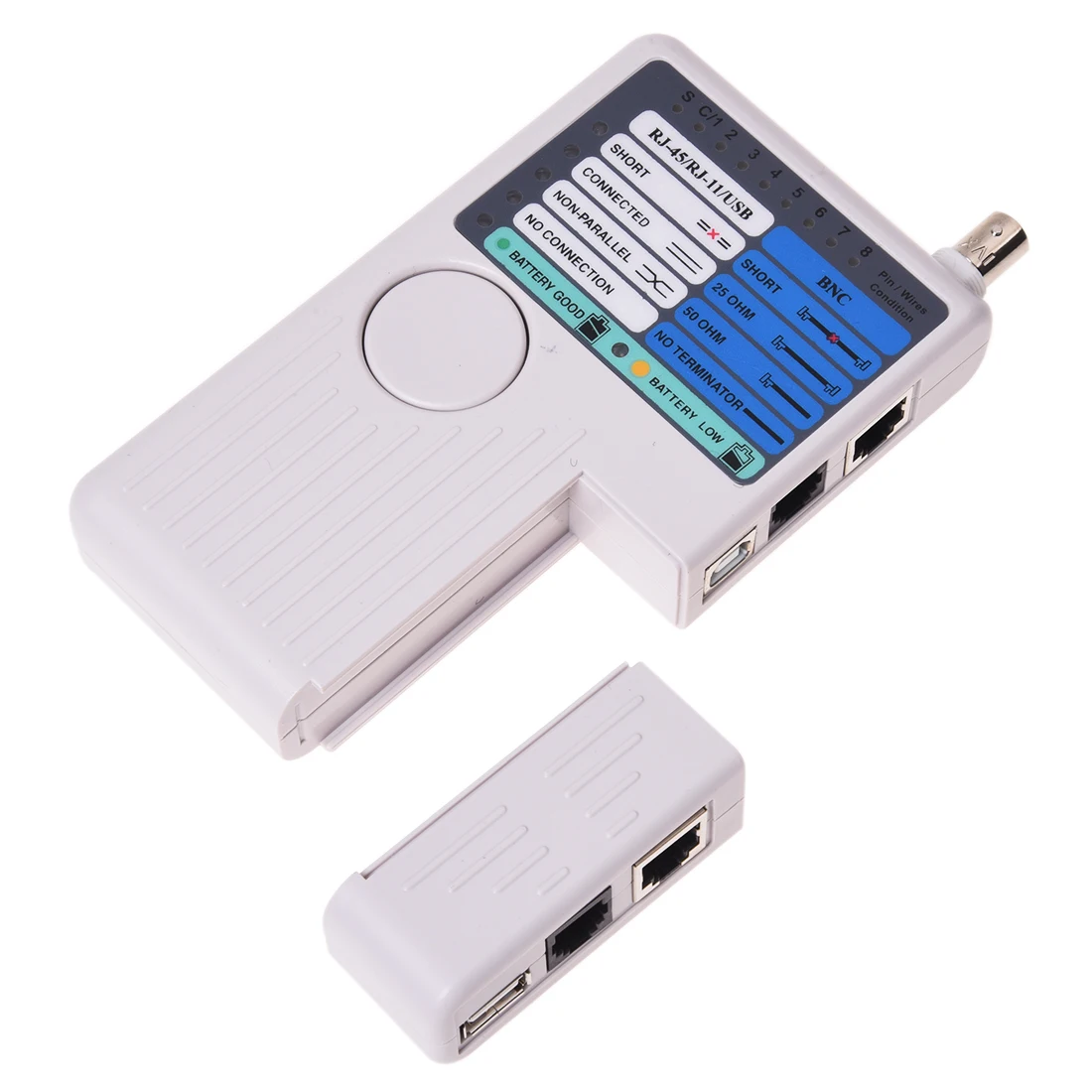 Ручной тестер USB RJ45 BNC RJ11 1394 для сетевого кабеля Ethernet LAN | Компьютеры и офис