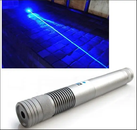 

Most Powerful Military 500w 500000m Blue Laser Pointers 450nm Flashlight Light Burning match candle lit cigarette wicked Hunting