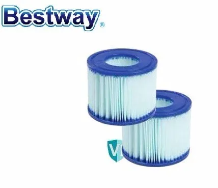 58477 Bestway Dia10.6xHt8cm антимикробный фильтрующий картридж (VI) 4 2 &quotX3.1&quot для спа широкого