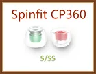 Высококачественные силиконовые насадки SpinFit CP360 3,6 мм для беспроводных наушников-вкладышей (SS S M L SSS MS LM)