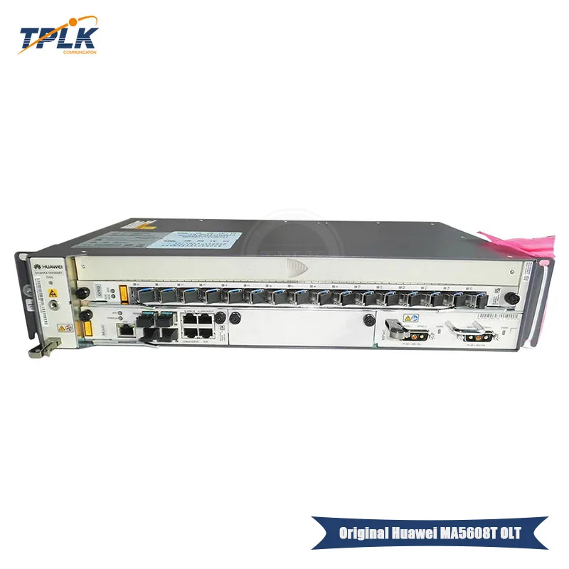 Hua wei MA5608T GPON OLT взаимозаменяемый с MA5600 серии 2*10G MUCD1 + 1 * MPWC GPFD C 16 шт модулей