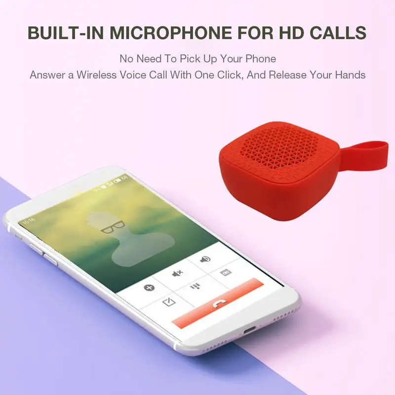 Портативный беспроводной Bluetooth динамик открытый мини Ультра маленький размер