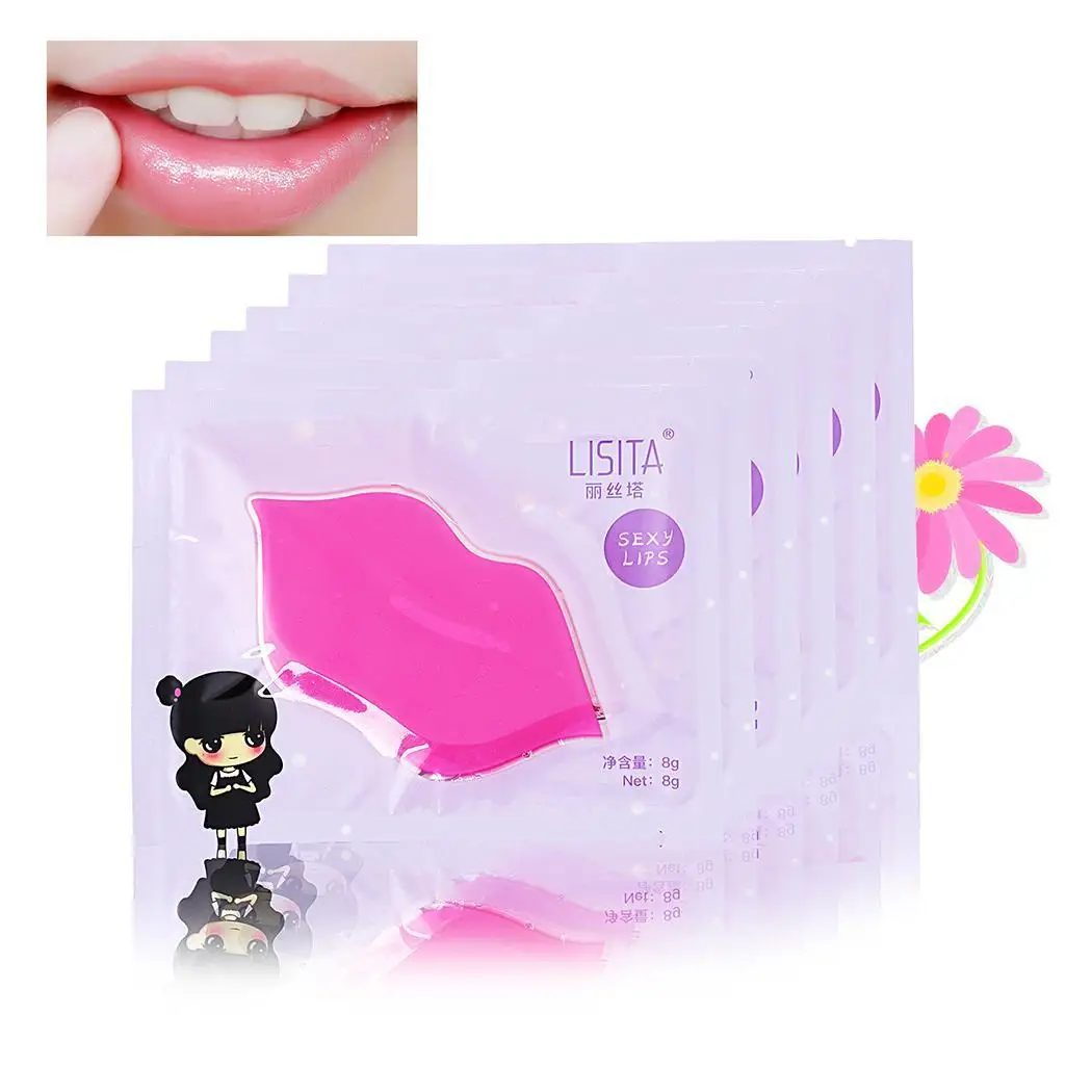 Старение патч анти Кристалл старения коллаген красный увлажняющий 8 г гель маска