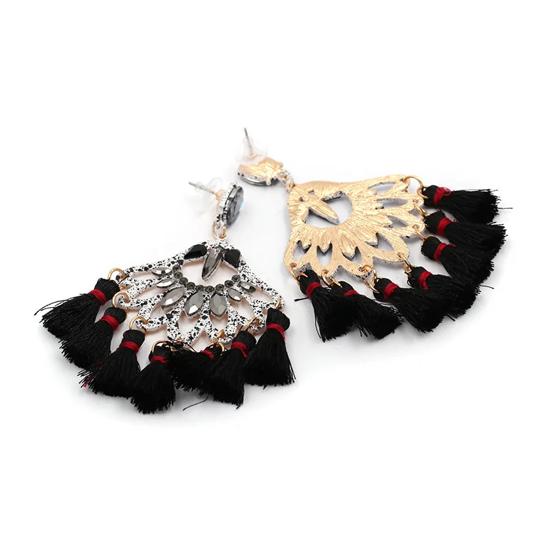Poly Scarlett New Pattern Tassels European Heat Sell Manual High Archives Eardrop Ornaments Fashion Diamond Ear Nail 51346 | Украшения и