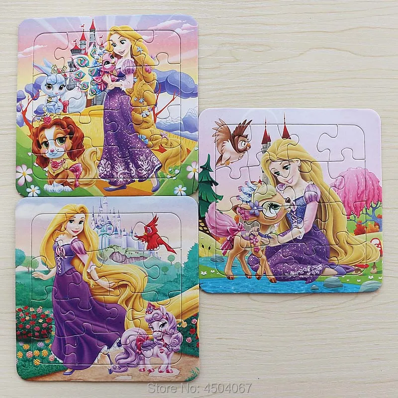 Bobbi Series Puzzles Animal Cartoon Educational Toy For Children Digital Paper Puzzle Game Kid Toys Free Shipping | Игрушки и хобби