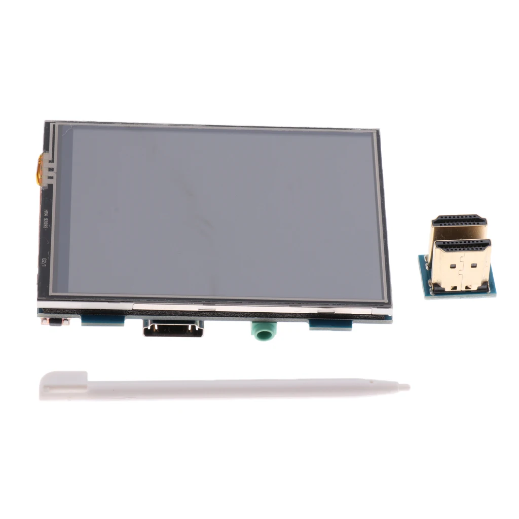 ЖК дисплей 3 5 ''монитор HDMI модуль + 9 слой акриловый чехол для Raspberry