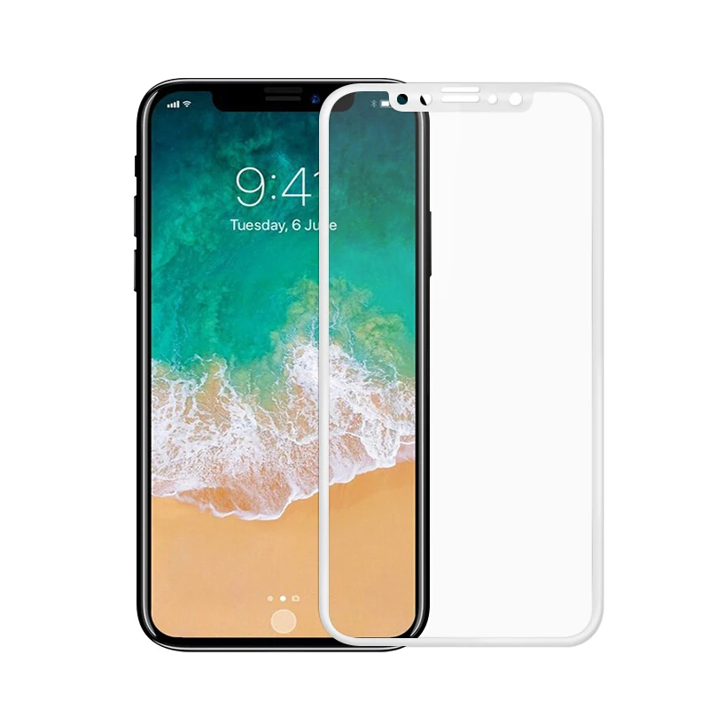 Закаленное стекло 3D для iphone Xs max защитная пленка экрана iPhone 8 7 6 6S Plus XS Dreamysow только
