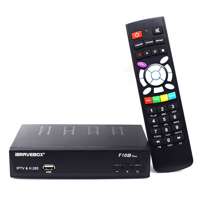 Спутниковый ресивер iBRAVEBOX F10S Plus Digital DVB S/S2 H.265 Full HD 1080P TV Turner Cccam IPTV Spain спутниковый