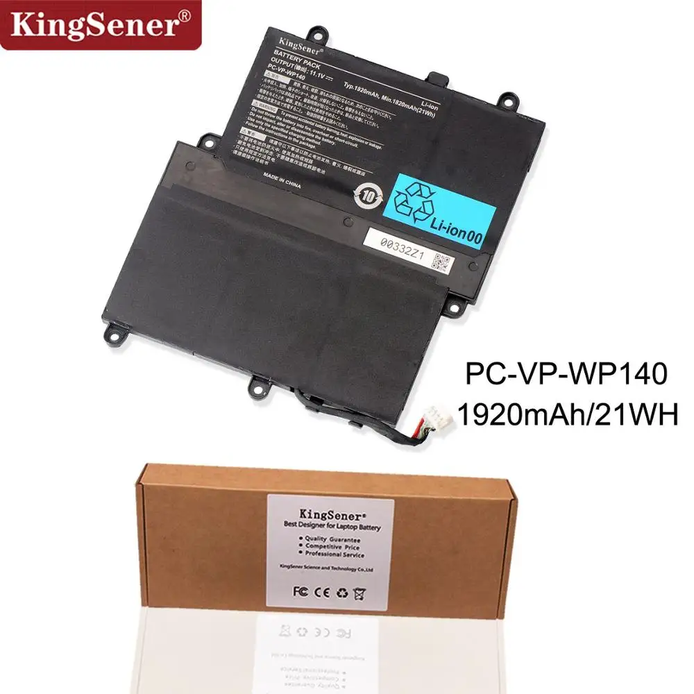 KingSener New PC-VP-WP140 Laptop Battery For NEC PC-VP-WP140 11.1V 1920mAh/21WH Free 2 Years Warranty