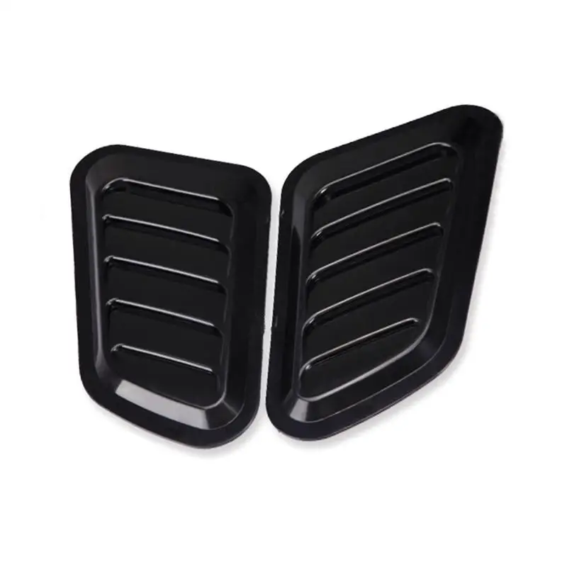 

2Pcs Car Fake Outlet Car Decoration Modified Vent Hood False Air Flow Intake Cover Car Sticker