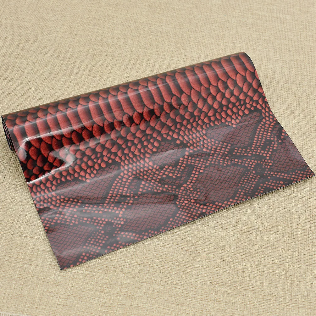 A4 29*21 см винтажная змеиная кожа с узором Синтетическая ткань женская одежда обувь