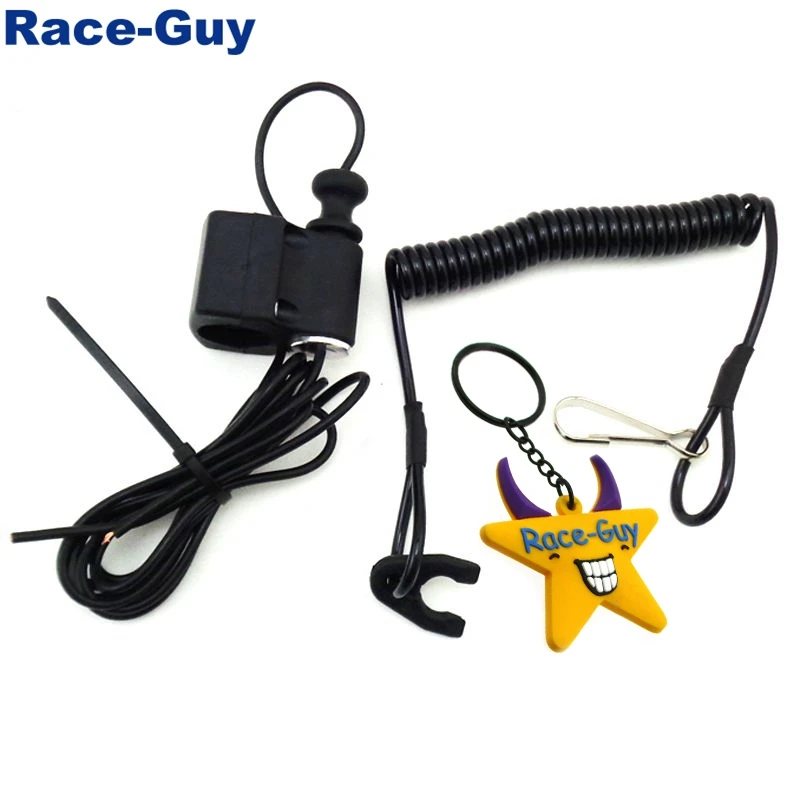 ATV Racing Tether Pull Kill ручка переключатель для Suzuki LT50 LT80 Quadsport LT250R LTR450 Quadracer Arctic Cat DVX90 DVX250