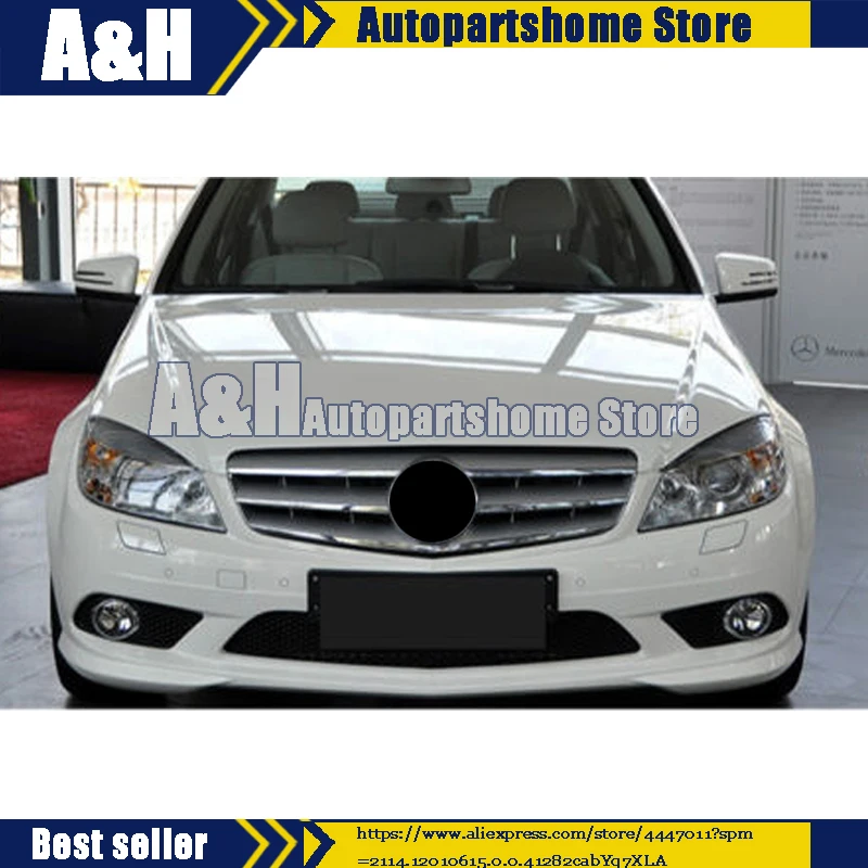 Решетчатый радиатор для Mercedes Benz 2008 2014 C Class w204 AMG Style|Гоночные решетки| |