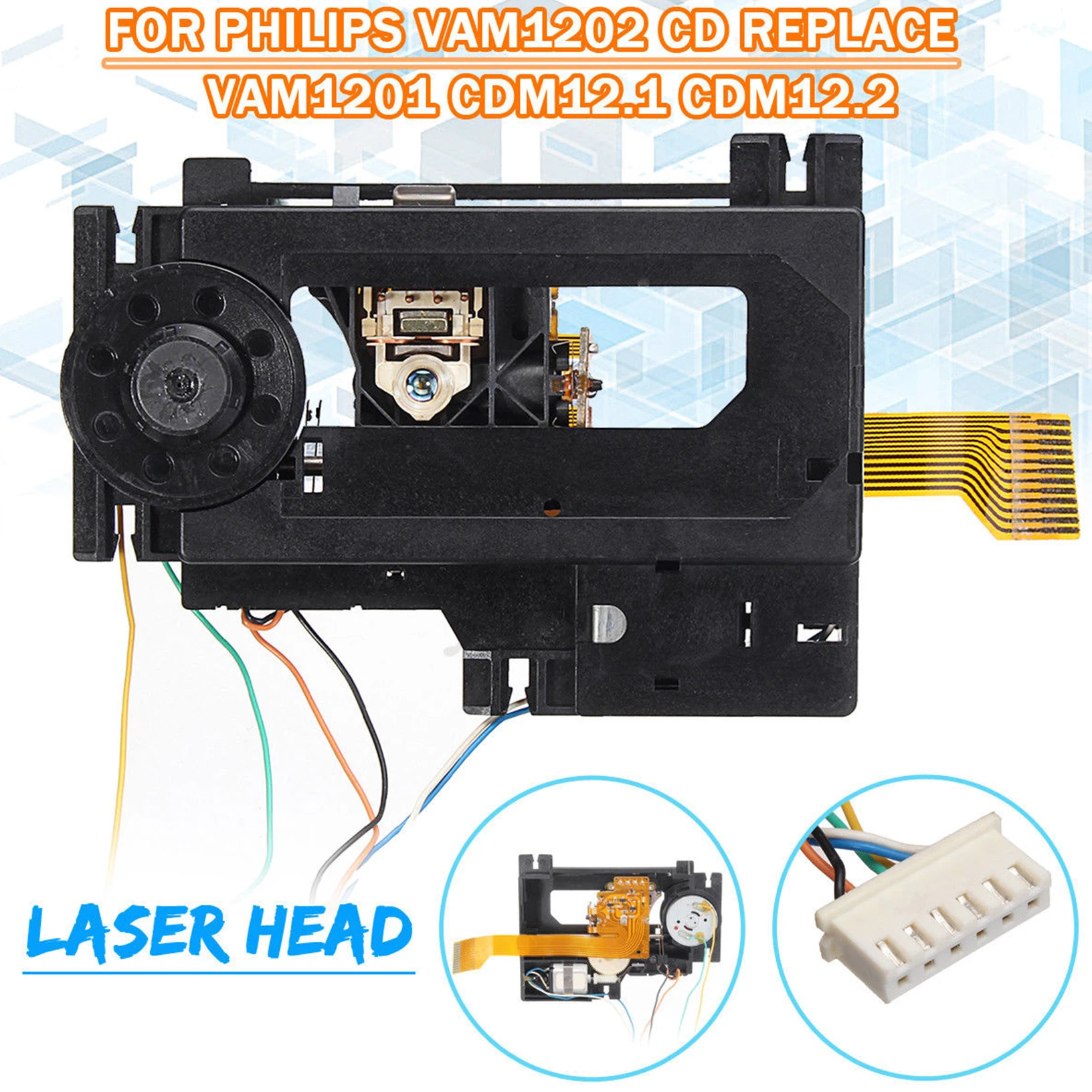 VAM1201 VAM1202 / CDM12.1 CDM12.2 CDM 12 1/Лазерный Пикап Neu OVP для Philips|Хранилище дома и офиса| |