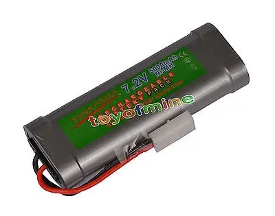 1 шт. NiMH 7 2 V 3800mAh/4000mAh/4600mAh/5000mAh/5300mAh/6800mAh RC Вилка Tamiya аккумуляторная